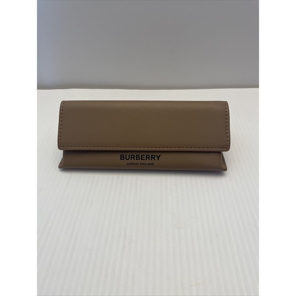 Burberry Eyeglass, Sunglasses Soft Brown Case With Magnetic Latch - Picture 1 of 6
